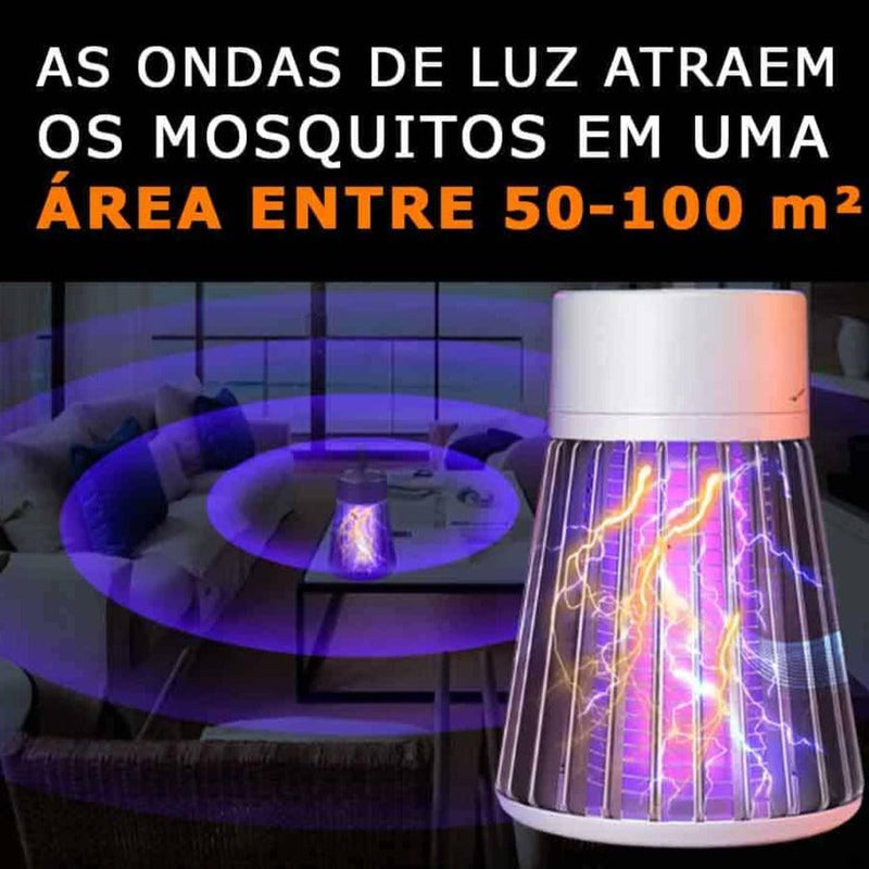 Lâmpada Anti-Inseto MATA MOSQUITOS -  COMPRE 1 E LEVE 2